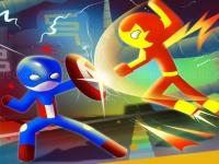 Super stickman heroes fight