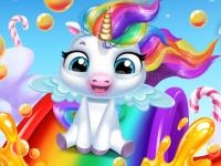 Glitter unicorn dress up girls