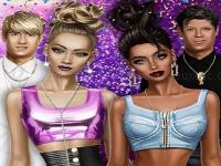 Popstar fashion videoblogger makeover - dress up