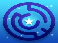 Mazy maze ⭐ labyrinth puzzle: (rotate the maze!)