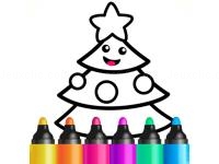 Drawing christmas for kids