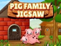 Pig family jigsaw