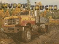 Muddy trucks jigsaw