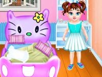 Baby taylor gets organized