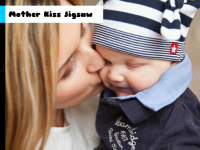 Mother kiss jigsaw