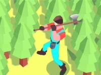 Idle lumberjack 3d