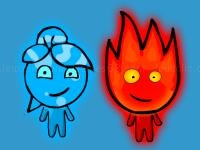 Fireboy and watergirl 3 in the ice temple