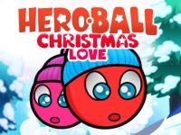 Red ball christmas love