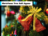 Christmas tree bell jigsaw