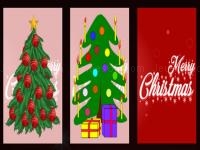 Christmas tree memory game