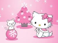 Hello kitty christmas jigsaw puzzle