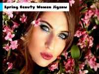 Spring beauty women jigsaw