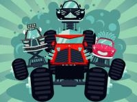 Crazy monster trucks memory