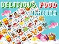 Delicious food mahjong connects