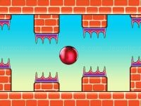 Flappy red ball