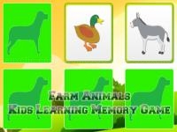 Kids learning farm animals