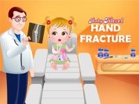 Baby hazel hand fracture
