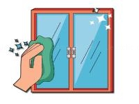 Season wiping window