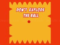 Dont explode the ball