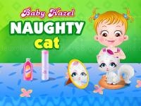 Baby hazel naughty cat