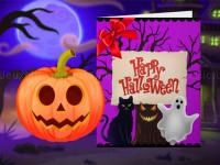 Jeu mobile Happy halloween - princess card designer