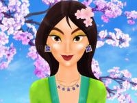 Jeu mobile Mulan's magic makeove﻿r