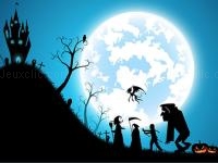 Jeu mobile Happy halloween jigsaw
