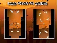 Jeu mobile Narrow passage for halloween